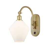 Innovations Lighting 918-1W-SG-G651-8 - Cindyrella - 1 Light - 8 inch - Satin Gold - Adjustable - Sconce