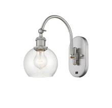 Innovations Lighting 918-1W-SN-G124-6 - Athens - 1 Light - 6 inch - Brushed Satin Nickel - Sconce