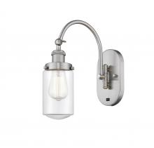 Innovations Lighting 918-1W-SN-G312 - Dover - 1 Light - 5 inch - Brushed Satin Nickel - Adjustable Swing Arm
