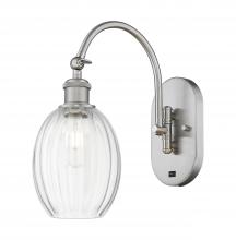 Innovations Lighting 918-1W-SN-G459-6CL - Preston Bulb - 1 Light - 6 inch - Brushed Satin Nickel - Sconce