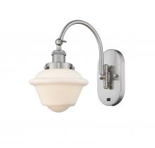 Innovations Lighting 918-1W-SN-G531 - Oxford - 1 Light - 8 inch - Brushed Satin Nickel - Adjustable Swing Arm