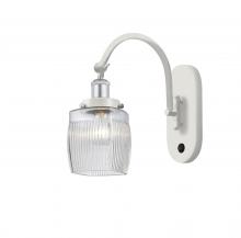 Innovations Lighting 918-1W-WPC-G302 - Colton - 1 Light - 6 inch - White Polished Chrome - Adjustable Swing Arm