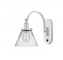 Innovations Lighting 918-1W-WPC-G42 - Cone - 1 Light - 8 inch - White Polished Chrome - Adjustable Swing Arm