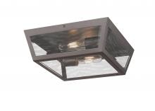 Innovations Lighting 9952-1F-BZ-12-WG - Madison - 2 Light - 12 inch - Bronze - Coastal Outdoor Flush Mount