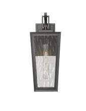 Innovations Lighting 9952-1W-BK-17-WG - Madison - 1 Light - 8 inch - Matte Black - Coastal Outdoor Sconce