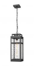 Innovations Lighting 9953-1H-BK-20-WG - Ridgeway - 1 Light - 7 inch - Matte Black - Coastal Outdoor Pendant