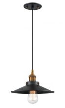 Matteo Lighting C46111WGBK - Bulstrode's Workshop Pendant