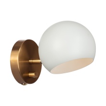 Matteo Lighting W31701MWAG - Orb Wall Sconce