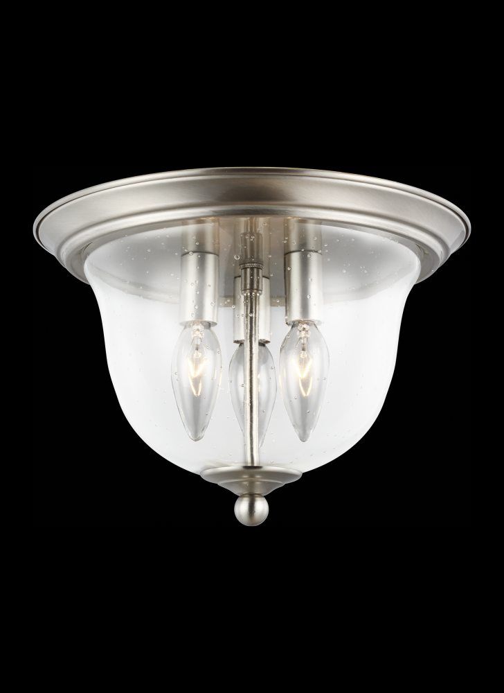 Belton Three Light Ceiling Flush Mount