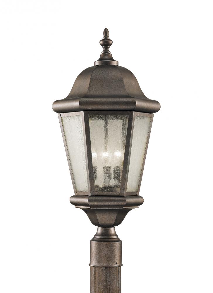 Martinsville Three Light Outdoor Post Lantern