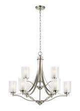 Generation Lighting 3137309-962 - Elmwood Park Nine Light Chandelier