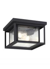 Generation Lighting 78027-12 - Hunnington Two Light Outdoor Ceiling Flush Mount