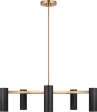 Generation Lighting GLC2055SB - Zentro Five Light Chandelier