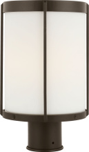 Generation Lighting GLO1741OE-ANBZ - Luning 13 One Light Outdoor Post Lantern