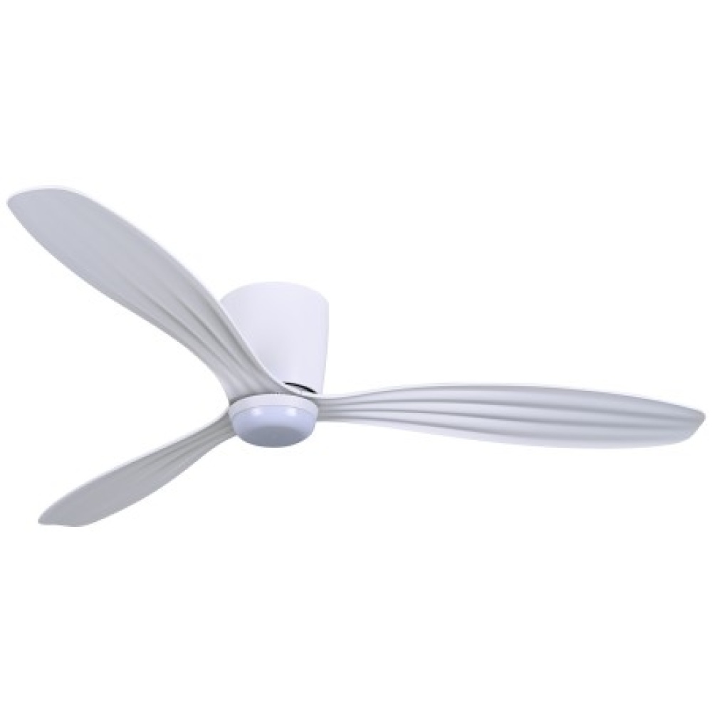 Ventiara 52" LED Flush Mount Indoor/Outdoor Ceiling Fan