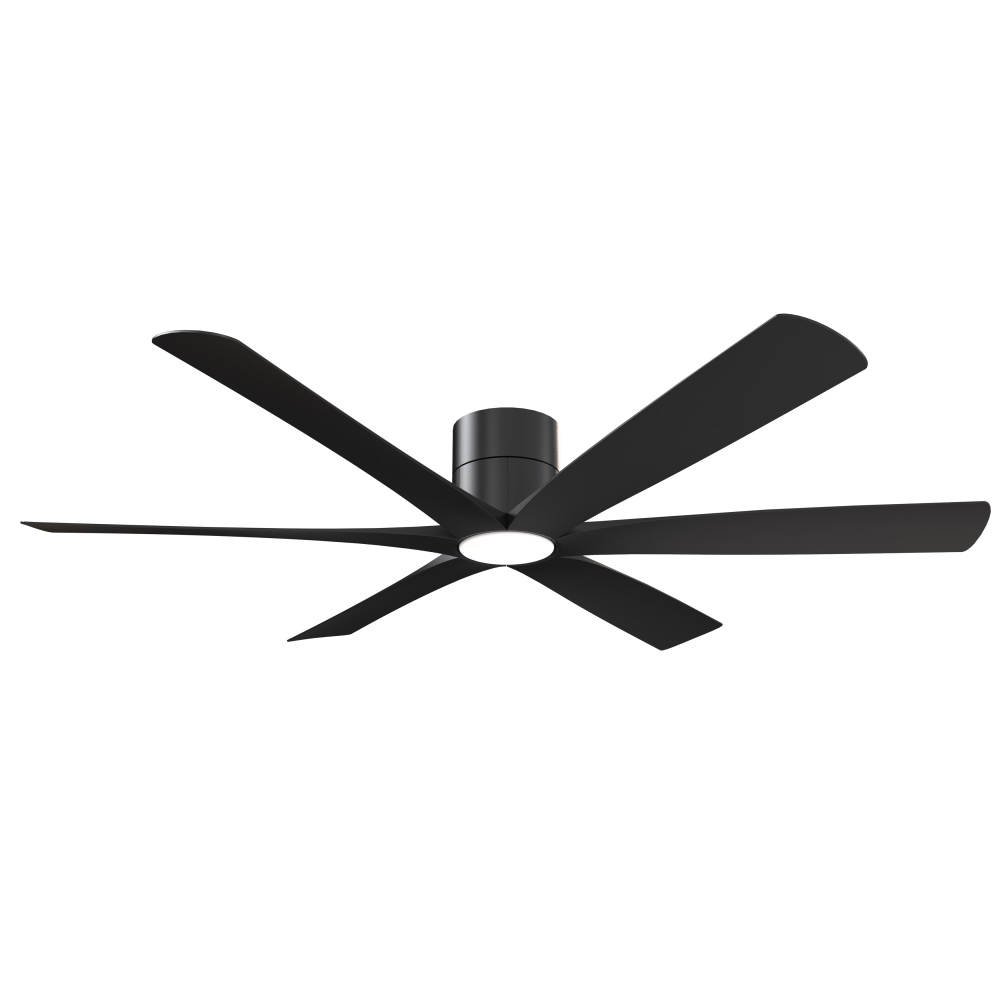 Brisano 65" 5CCT LED Smart Flush Mount Ceiling Fan