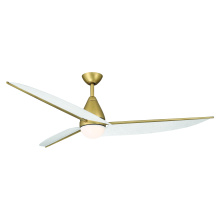 Minka-Aire F758L-HBR - Lirden 65" 5CCT LED Ceiling Fan