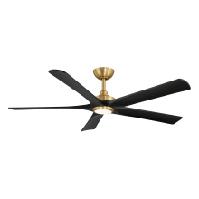 Minka-Aire F793L-HBR/CL - Seressa 56" 5CCT LED Smart Ceiling Fan