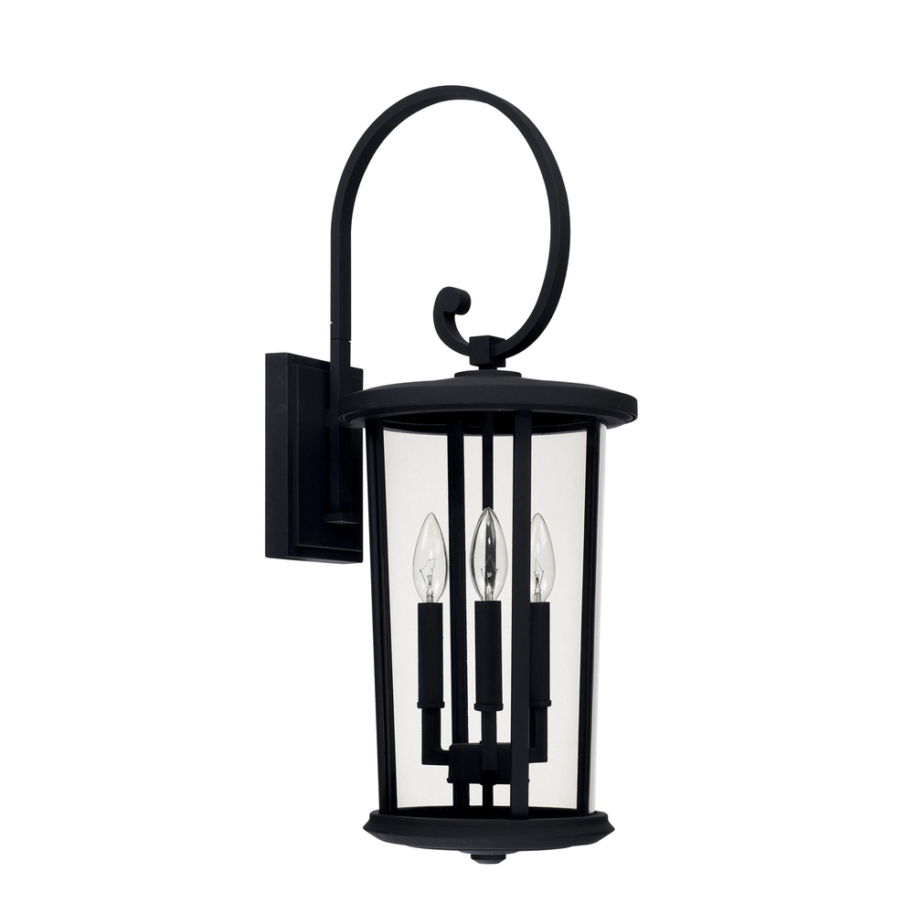 Three Light Outdoor Wall Lantern