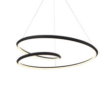 Kuzco Lighting Inc PD22339-BK - Ampersand 39-in Black LED Pendant