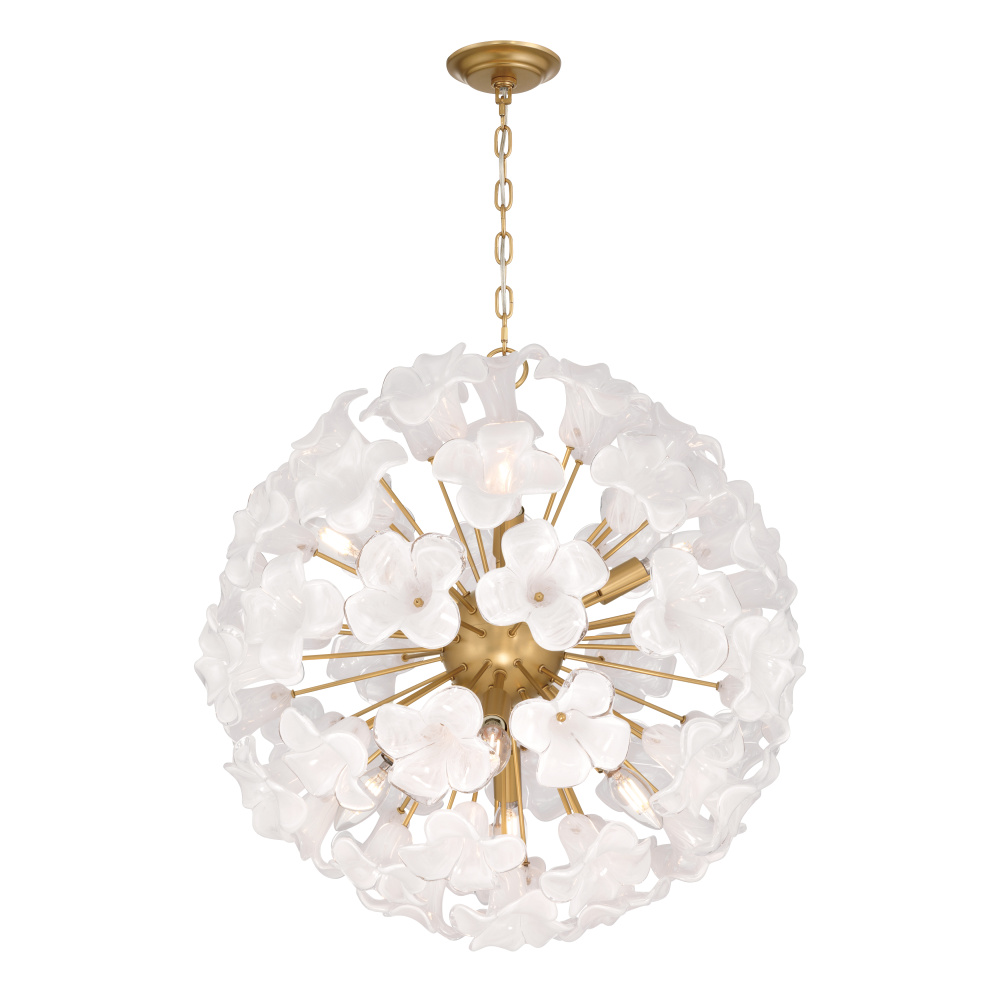Bloome 22" 8-Light Pendant