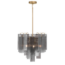 Minka Metropolitan N3146-GS-732 - Torvento 17.75" 6-Light Pendant