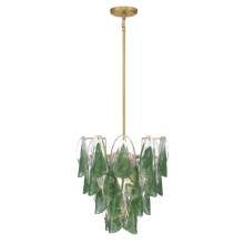 Minka Metropolitan N3475-G-732 - Verla Crest 18" 5-Light Pendant