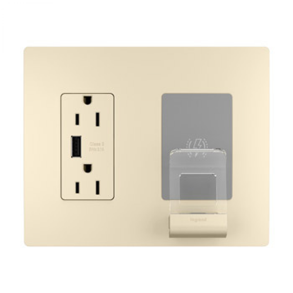 radiant Wireless Charger, Light Almond