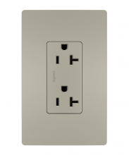 Legrand Radiant TR26352RNICC6 - radiant Spec Grade 20A Tamper-Resistant Receptacle, Nickel