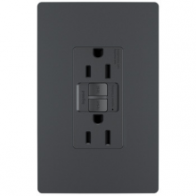 Legrand Radiant 1597TRGCC4 - radiant Tamper-Resistant 15A Duplex Self-Test GFCI Receptacles with SafeLock Protection