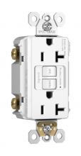 Legrand Radiant 2097TRWCCD12 - radiant? Tamper-Resistant 20A Duplex Self-Test GFCI Receptacle with SafeLock? Protection, White