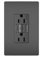 Legrand Radiant 1597BKCCD12 - radiant? 15A Duplex Self-Test GFCI Receptacles with SafeLock? Protection, BlackRetail Pkg