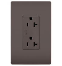 Legrand Radiant TR26352R - radiant Spec Grade 20A Tamper-Resistant Receptacle, Brown