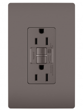 Legrand Radiant 1597TR - radiant Tamper-Resistant 15A Duplex Self-Test GFCI Receptacles with SafeLock Protection, Brown