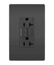 Legrand Radiant 2097TRBKCCD4 - radiant? Tamper-Resistant 20A Duplex Self-Test GFCI Receptacle with SafeLock? Protection, Black