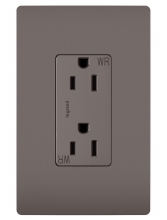 Legrand Radiant 885TRWR - radiant Outdoor Outlet, Brown