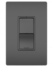 Legrand Radiant RCD33BK - radiant Two Single Pole/3-Way Switches, Black