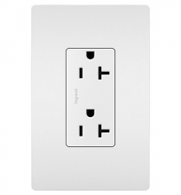 Legrand Radiant TR26352RW - radiant Spec Grade 20A Tamper-Resistant Receptacle, White