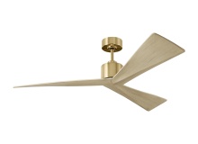 Visual Comfort & Co. Fan Collection 3ADR52BBSWWO - Adler 52 - Burnished Brass
