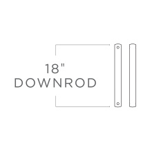 Visual Comfort & Co. Fan Collection DR12SN - 12" Downrod in Satin Nickel