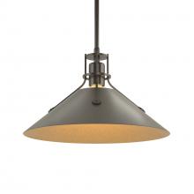 Hubbardton Forge 134550-SKT-MULT-14-07 - Henry Medium Steel Shade Pendant