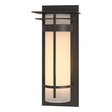 Hubbardton Forge 305995-SKT-77-GG0240 - Banded with Top Plate Extra Large Outdoor Sconce