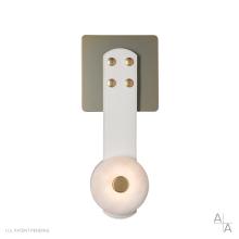 Hubbardton Forge 402031-LED-86-LW-AR - SNAPS LED Sconce