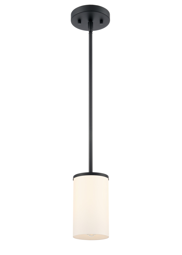 Verlana 5" 1-Light Mini Pendant - Matte Black