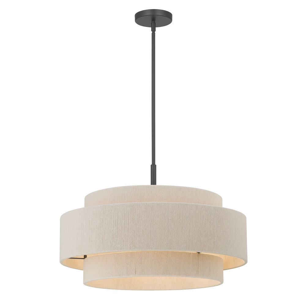 Helbert 24" Wide 5-Light Pendant