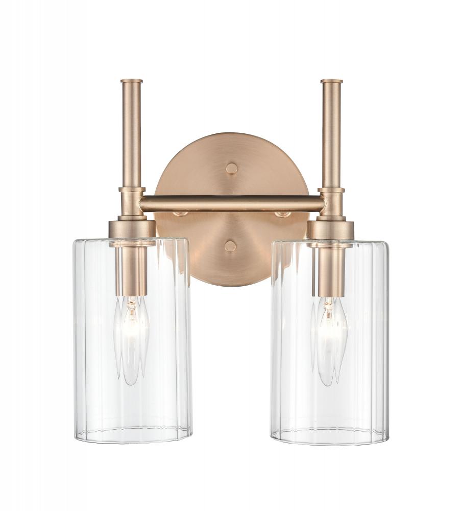 Chastine 2-Light Vanity Modern Gold