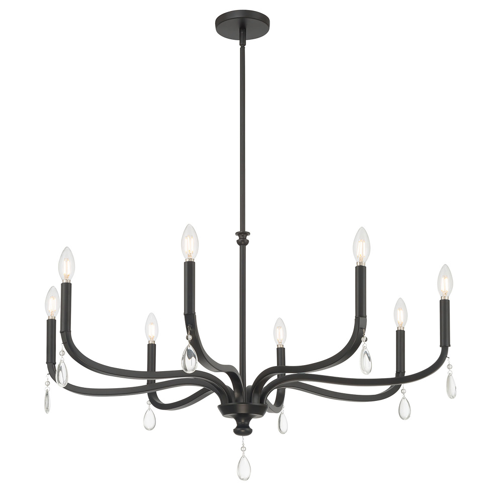 Viremont 36" Wide 8-Light Chandelier