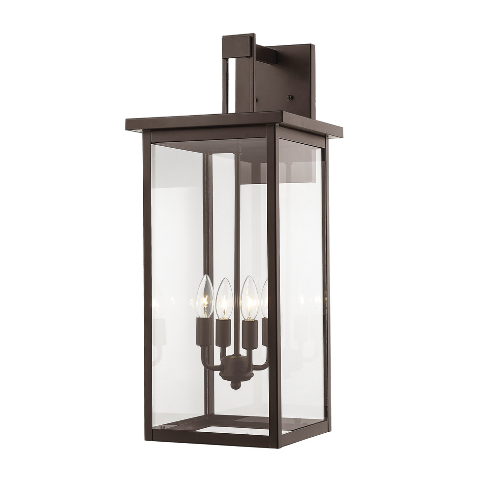 Barkeley 4-Light Outdoor Wall Sconce Powder Coated Bronze