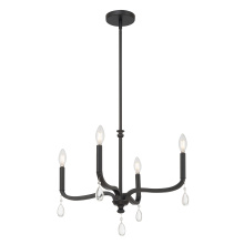Millennium 220104-MB - Viremont 22" Wide 4-Light Chandelier