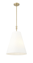 Millennium 16303-VB - Adorra 16" Wide 3-Light Pendant - Vintage Brass